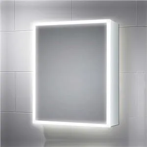 ストレージ付きバスルームミラー